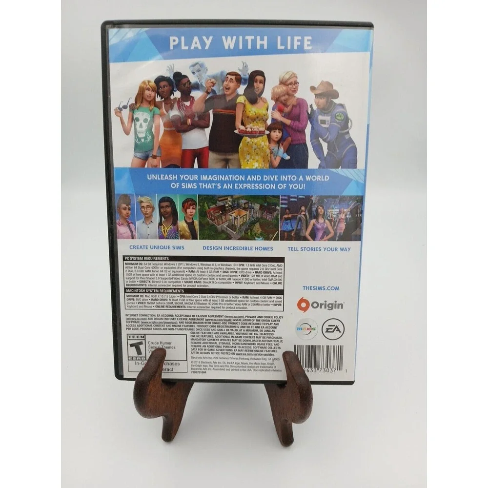 The Sims 4 - DVD-ROM Software Game  (Win/Mac) - EA Games‎ - Two Disc